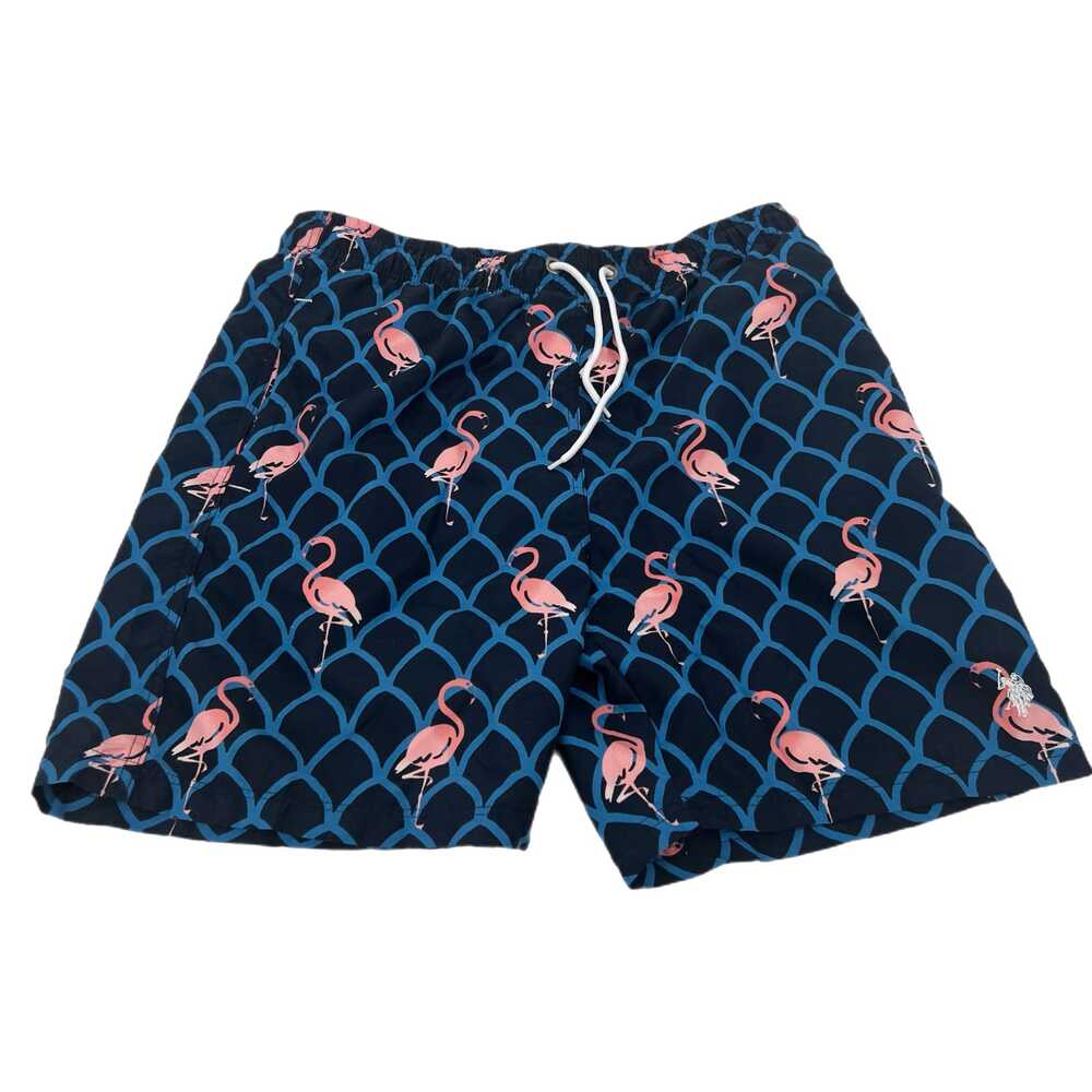 U.S. Polo Assn. Blue Pink Hybrid Shorts | Mens L